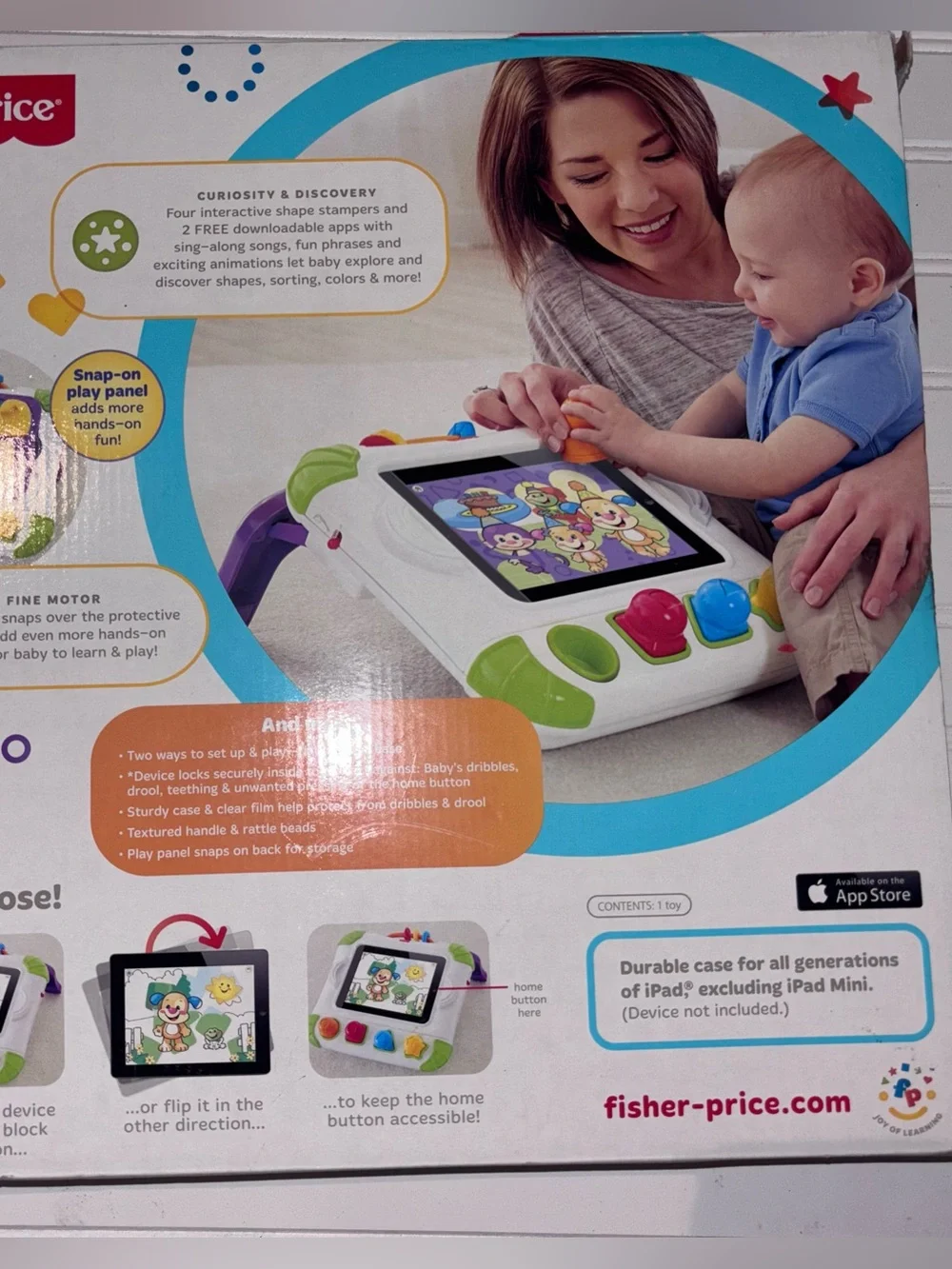 2013 Fisher-Price Laugh & Learn Appitivity Creation Center IPad Case